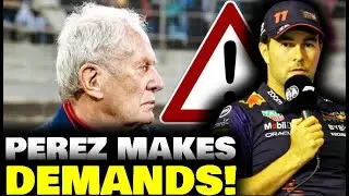 URGENT BOMB:RED BULL REVEALS PEREZ'S REQUIREMENT TO SIGN NEW CONTRACT FOR 2025 | FORMULA 1 |