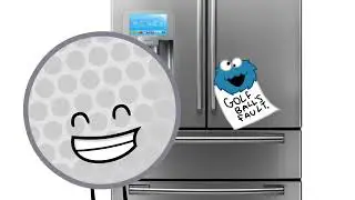 Ошибка мяча для гольфа &mdash; анимация BFDI