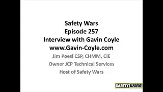 Safety Wars Gavin Coyle Interview 7-22-2023