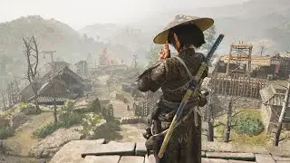 Masked Death Katana New Animations High Level Brutal Combat Gameplay | Assassin's Creed Shadows