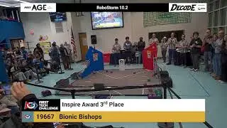MA FIRST Tech Challenge - RoboStorm 10.2 Qualifier - DECODE Presented by RTX