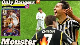 Blitz Curler F. Chiesa Review🔥🤯| An Absolute Monster💥! eFootball 2024
