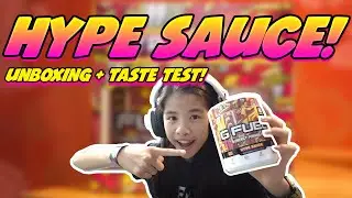 Распаковка и дегустация нового соуса GFUEL Hype!