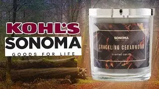 Sonoma Crackling Cedarwood Review | Kohls' Exclusive | Fall 2018
