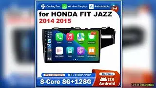 101 inch Navigation GPS WiFi for HONDA FIT JAZZ 2014 2015 Car Radio Multimedia Player Android Syste