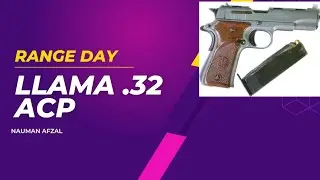 Llama Spanish 32 ACP at the range #naumanafzal #llama