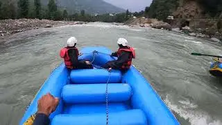 First time rafting experience 😎👑