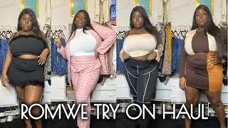 ROMWE CURVY / PLUS SIZE TRY ON HAUL | Reese LaFleur