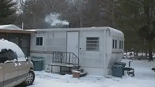 -10 градусов (F) в нашем крошечном доме на колесах