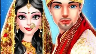 Indian girl royal wedding arrange marriage||@StylishGamerr ||girl cool games||indian wedding game