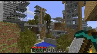 Exploring Moderncraft - an Amazing Minecraft Alpha v1.2.0_02 World!