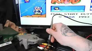 SOLVED SEGA MASTER SYSTEM AV MOD ONLY WORKING WITH RF CABLE PLUGGED IN
