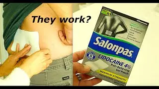 Пластырь Salonpas Lidocaine 4% &mdash; работает ли он?