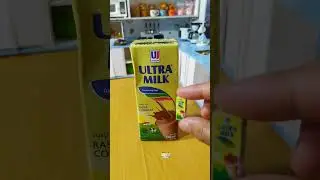 Susu ultra mini vs susu ultra besar #shorts #milk #ultra