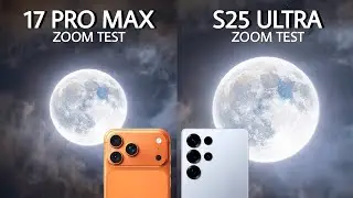 iPhone 17 Pro Max Vs Samsung Galaxy S25 Ultra Camera Zoom Test 