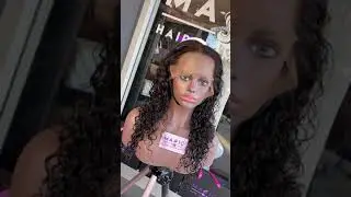 Long natural curly 18