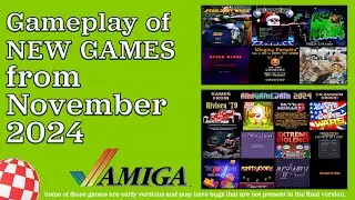 Gameplay of New Amiga Games from November 2024