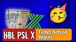 HBL PSL 10 Ticket Refunds Start from Monday | Full Details Inside!