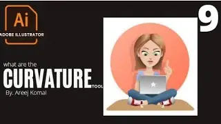 Use of Curvature tool in Adobe illustrator cc 2020 | pen tool | curvature tool.
