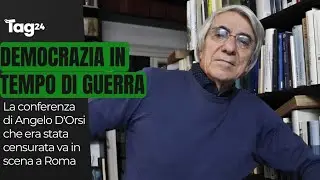 Angelo D'Orsi, show alla conferenza 