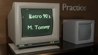 Blender | Old Tube Screen | No Tutorial | Model Tommy