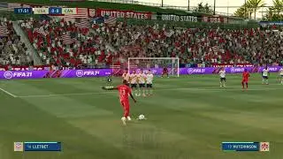 FIFA 21,, USA vs Canada
