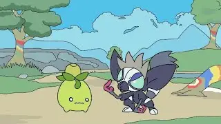[Pokémon] Grafaiai attacks Smoliv