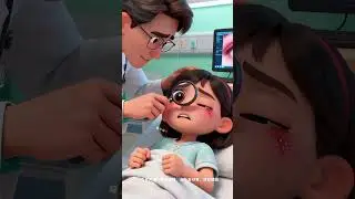 What happened to the girl's eyes #2d #cartoon #animation