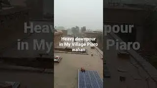 Heavy downpour in Larkana|Sindh|#Rain