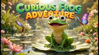 Curious Frog&rsquo;s First Adventure! 🌿🐸 | Fun Bedtime Story for Kids