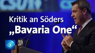 &bdquo;Bavaria One&ldquo;: Diskussion &uuml;ber S&ouml;ders Raumfahrtpl&auml;ne