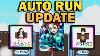 Auto Run Demon Slayer Update 4 in Anime Race Clicker New Codes Secrets OP Heroes