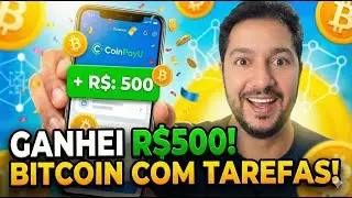 COMO GANHEI R$500 EM BITCOIN! 🤑 Guia Completo CoinPayU (Passo a Passo)