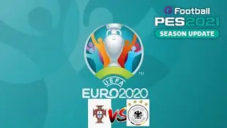 PES 2021 UEFA Euro 2020 Portugal Campaign #1 - Portugal vs Germany