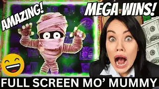 Full Screen Free Spins Mo' Mummy Slot Machine