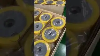 Professional factory customised polyurethane wheels, all kinds of polyurethane parts for machinery