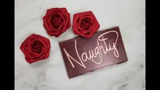 Naughty Nude Palette by Huda Beauty swatches