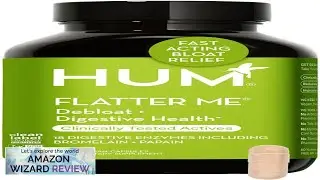 HUM Nutrition Flatter Me Full Spectrum Digestive Enzymes Vegan Anti Review