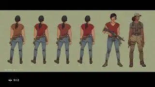 Uncharted: The Lost Legacy Concept Art Gallery COMPLETE UNLOCKED
