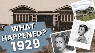 WHAT HAPPENED THE YEAR OUR HOUSE WAS BUILT? | 1929 Brief History | Sunshine State Home