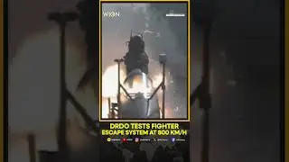 DRDO Tests Fighter Jet Escape System at 800 km/h | WION