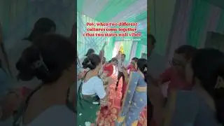 Two cultures come together ❤️ #assamese #arunachali #northeast #assam #viralshorts #shortsvideo