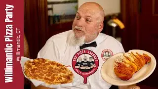 Something Completely Different, Pizza Fest, Romantic Willimantic, CT.  - 9 Pizzerias in 2 hours!