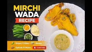 घर पर बनाएँ राजस्थानी मिर्ची वडा | Crispy Mirchi Wada Recipe 🌶️ | #simplefoodbyrani  #recipe #food