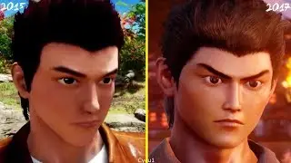 Shenmue 3 E3 2015 vs Gamescom 2017 Trailers Comparison