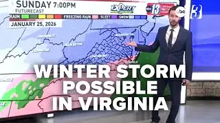 What impacts could we see for the upcoming winter weather weekend in Virginia?