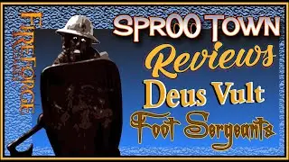 Unbox and Review Fireforge Deus Vult Foot Sergeants 2021