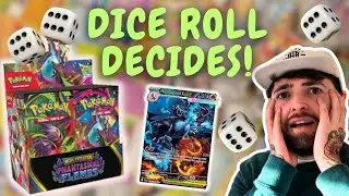 I Rolled Dice to Decide How Many Pok&eacute;mon Packs I Open! Phantasmal Flames Booster Box Opening...