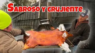 CHANCHO al HORNO en el CAMPO 🔥🐖🏡 Josué y Elie