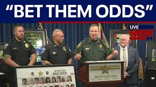 Operation Bad Odds: Grady Judd makes 28 arrest in gambling bust
